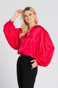 Koszula damska atłasowa bluzka Malin Look 161